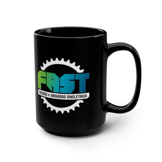 FAST 15oz Black Coffee Mug