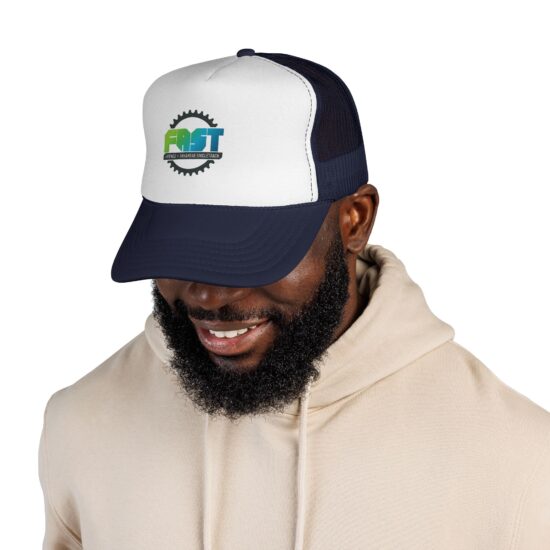 FAST Retro Bike Gear Trucker Cap